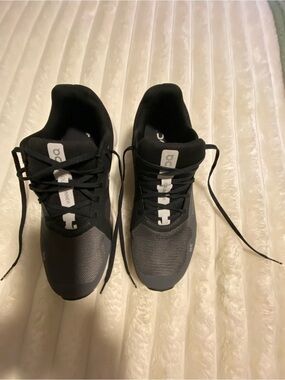 On Running Men’s Athletic Sneakers - Black and Gray
